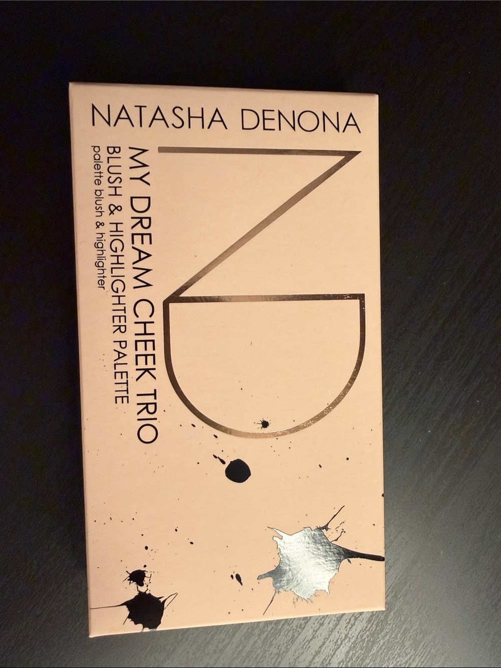 Natasha Denona Blush & Highlighter Trio - Pink Beige with Silver Accents